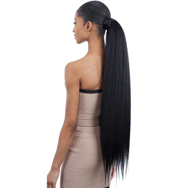 Shake N Go Organique Pony Pro Ponytail - NATURAL YAKY 24"-32" - Image 3