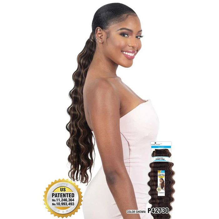 Shake N Go Organique Pony Pro Ponytail - WAVY CRIMP CURL 22" - Image 2