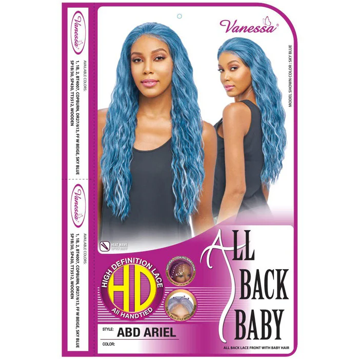 Vanessa All Back Baby HD Lace Front Wig - ABD ARIEL - Image 3