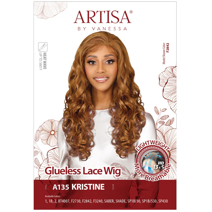 Vanessa Artisa Glueless 13x5 HD Lace Front Wig - A135 KRISTINE - Image 4
