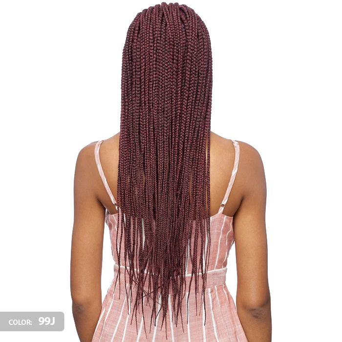 Vanessa Designer Lace Tops Diagonal Braid Swiss Lace Front Wig - BOXY 34 - Image 3
