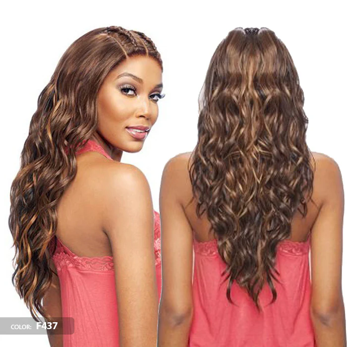 Vanessa Designer Lace Tops Triple Middle Part Swissilk Front Wig - TM3 KAREN - Image 2
