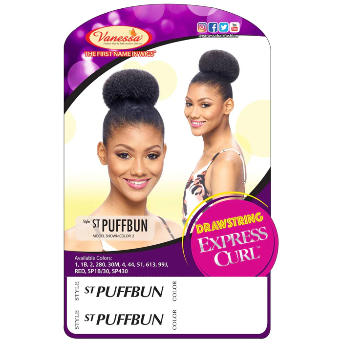 Vanessa Drawstring Express Curl - ST PUFFBUN - Image 5