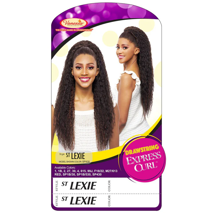Vanessa Drawstring Express Curl Ponytail - ST LEXIE - Image 4