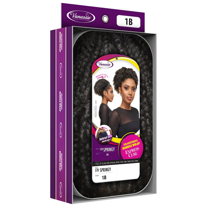 Vanessa Express Curl Drawstring Bundle Wrap Ponytail - STB SPRINGY - Image 6