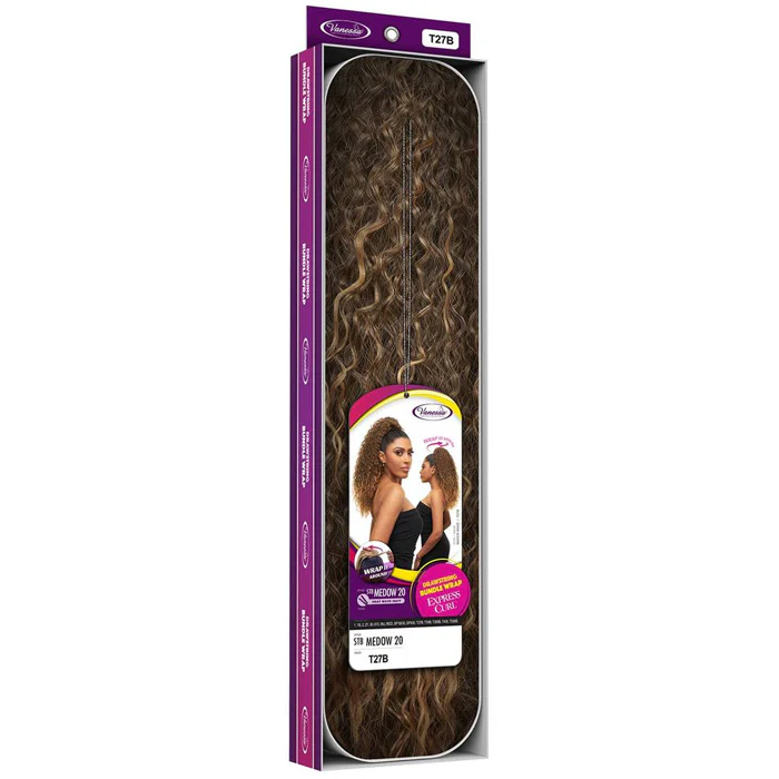 Vanessa Express Curl Hair Drawstring With Bundle Wrap Ponytail - STB MEDOW 20 - Image 6