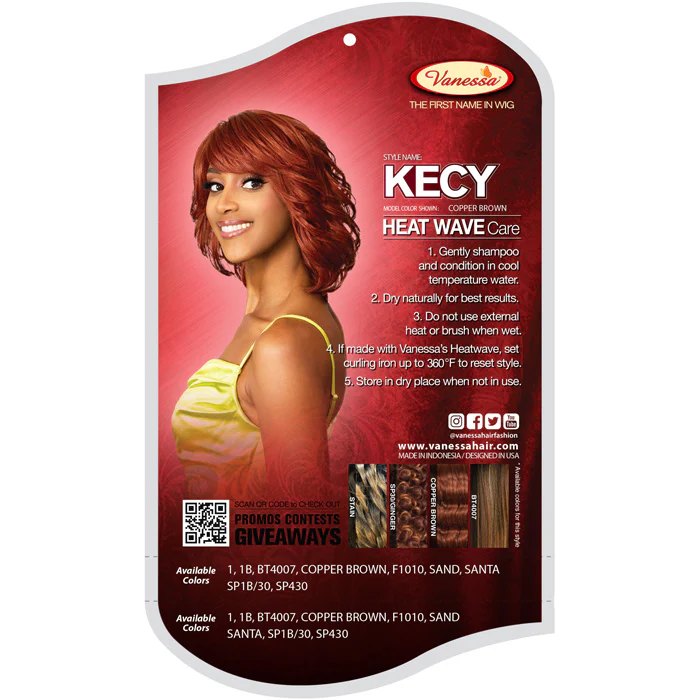 Vanessa Fashion Full Wig - KECY - Image 4