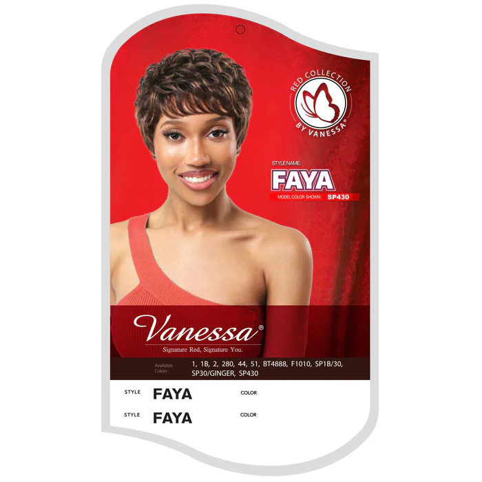 Vanessa Fashion Red Collection Full Wig - FAYA - Image 3