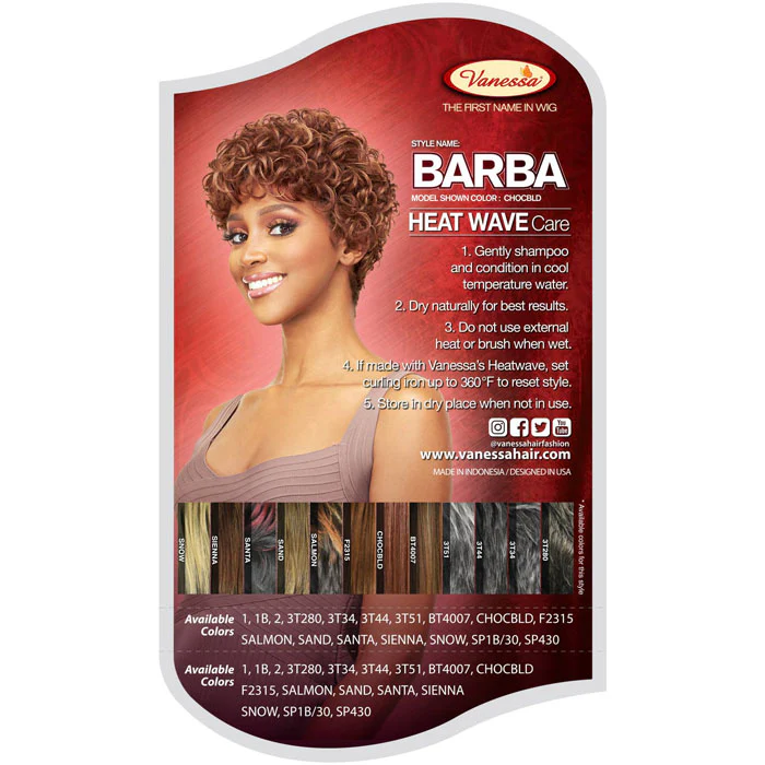 Vanessa Fashion Full Wig - BARBA - Image 4