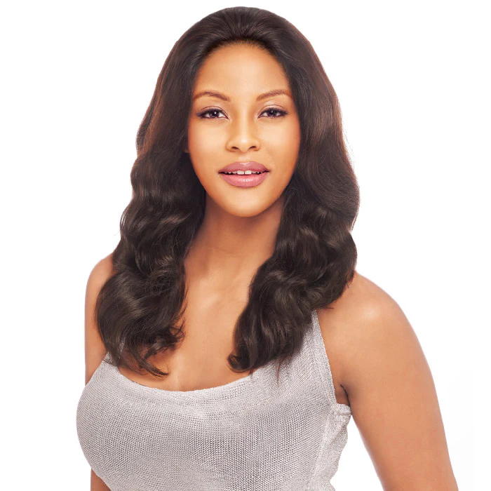 Vanessa Honey Brazilian Unprocessed Human Hair Swissilk Deep Lace Front Wig TH35 GAPPY - Image 4