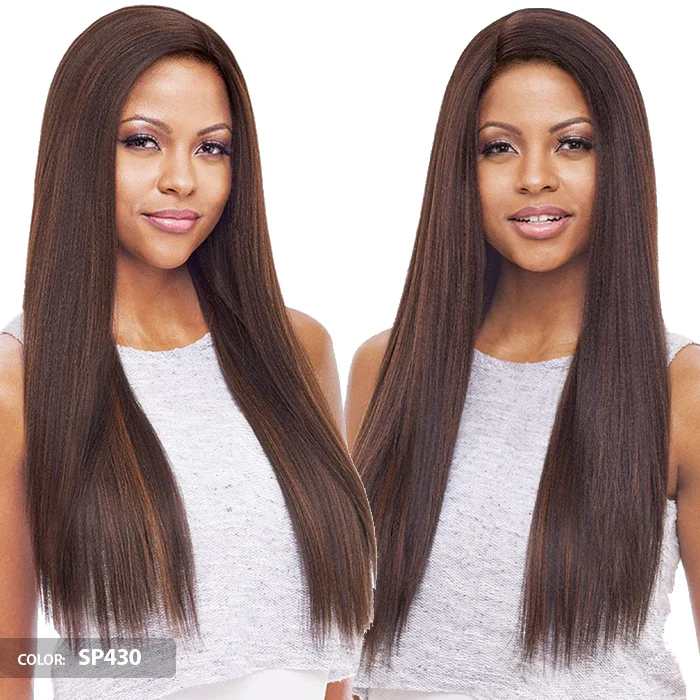 Vanessa Infinity Lace Front Flex Part Brazilian Human Hair Blend Wig - FIN HB ETHIO - Image 2