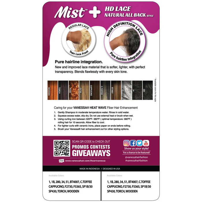Vanessa Mist HD Lace Wig - BERRA - Image 5