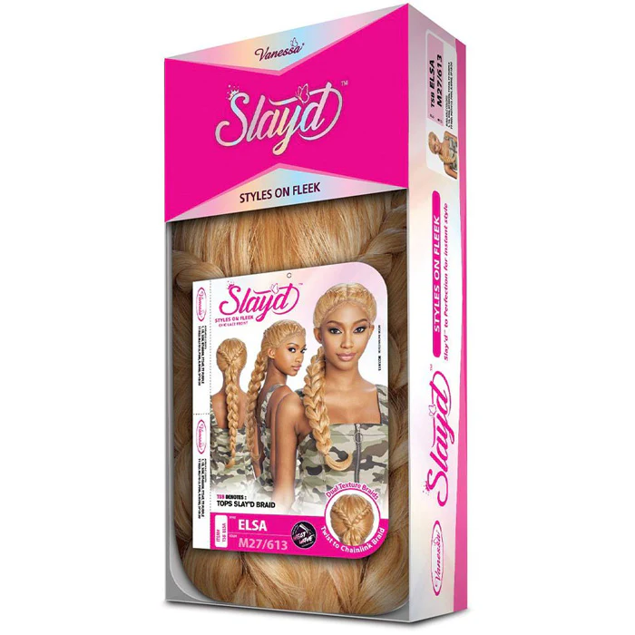 Vanessa Slayd Dual Texture Braid Lace Front Wig - ELSA - Image 4