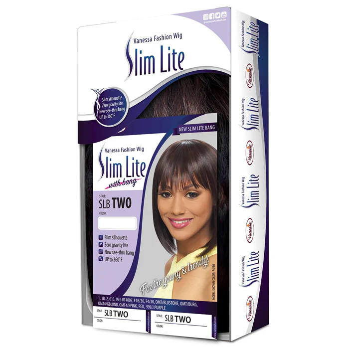 Vanessa Slim Lite with Bang Fashion Full Wig - SLB TWO - Image 5