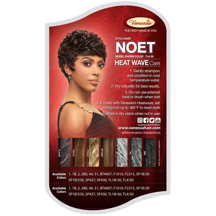 Vanessa Fashion Full Wig - NOET - Image 5