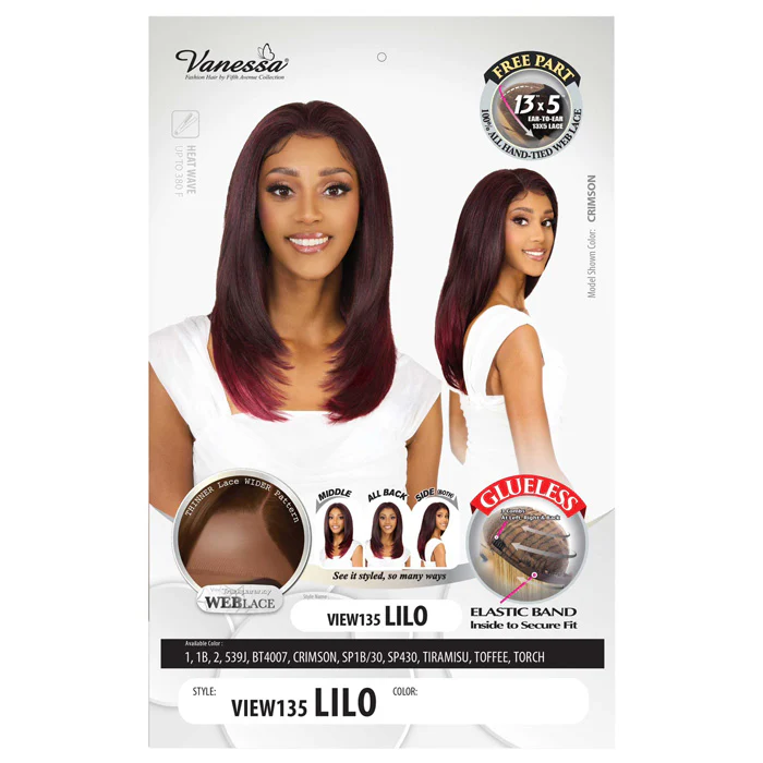 Vanessa View 135 Glueless 13x5 HD Lace Front Wig - VIEW 135 LILO - Image 4