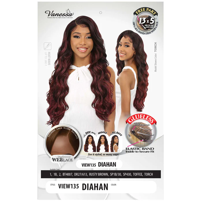 Vanessa View Glueless 13x5 HD Lace Front Wig - VIEW 135 DIAHAN - Image 4