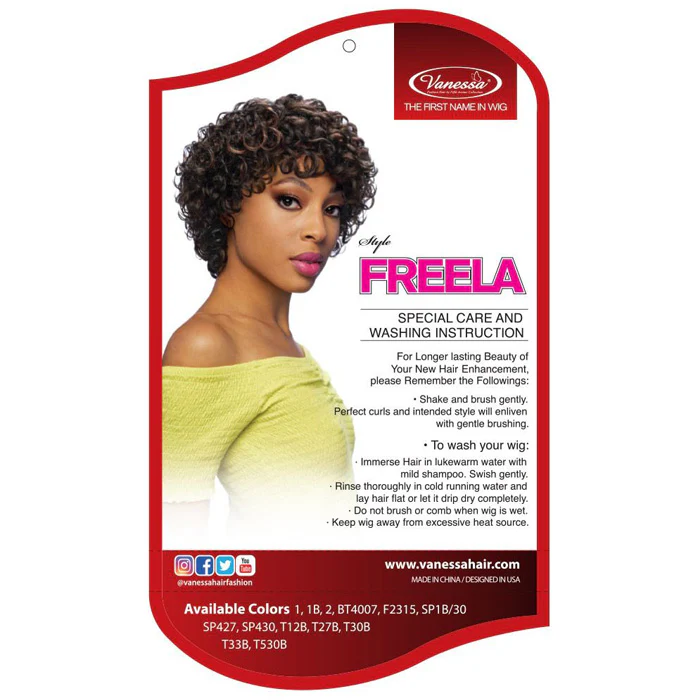 Vanessa Fashion Full Wig - FREELA - Image 4