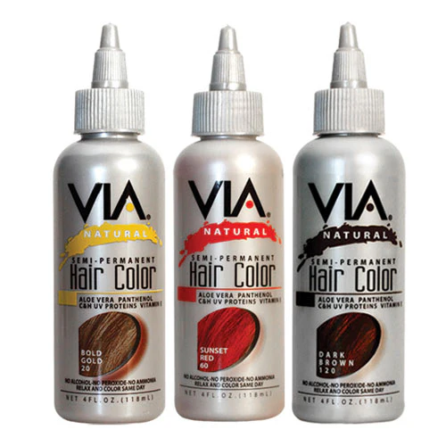 Via Natural Hair Color Semi Permanent - 4 oz - Image 2