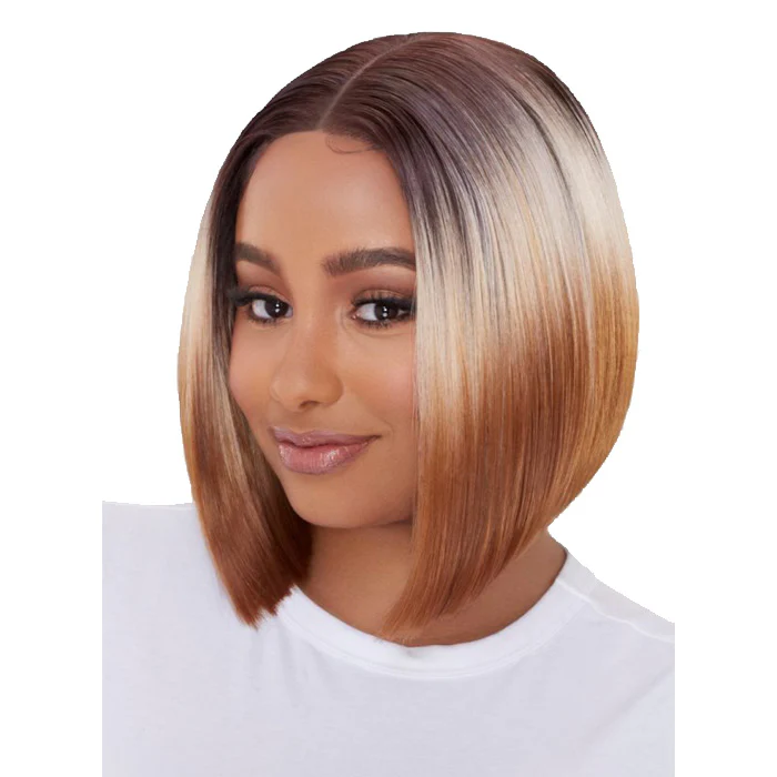 Vivace Xceptional Gold Label Wide Glueless Straight Bob HD Lace Front Wig - GOLD UNIT 1 - Image 2