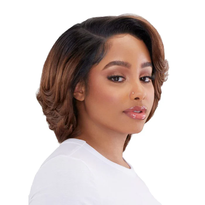 Vivace Xceptional Gold Label Wide Glueless Wavy Bob HD Lace Front Wig - GOLD UNIT 3 - Image 2