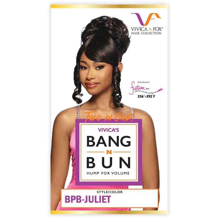 Vivica A Fox Bang N Bun Hair Pieces - BPB-JULIET - Image 3
