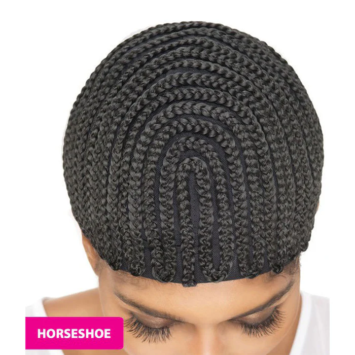 Vivica A Fox Cornrow Express Cap STRAIGHT BACK or HORSESHOE (With Combs) - Image 2