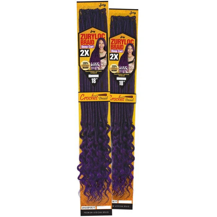 Zury Goddess Braid Loop Crochet LOCS DEEP CURL 26" - Image 3