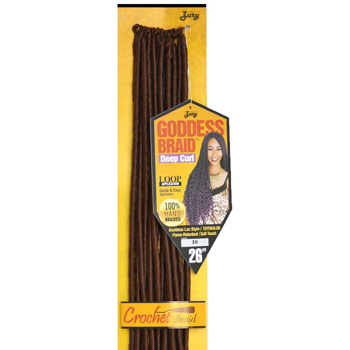 Zury Goddess Braid Loop Crochet LOCS DEEP CURL 26" - Image 5