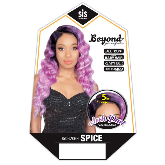 Zury Sis Beyond 5" Arch Part Lace Front Wig - BYD-LACE H SPICE - Image 3