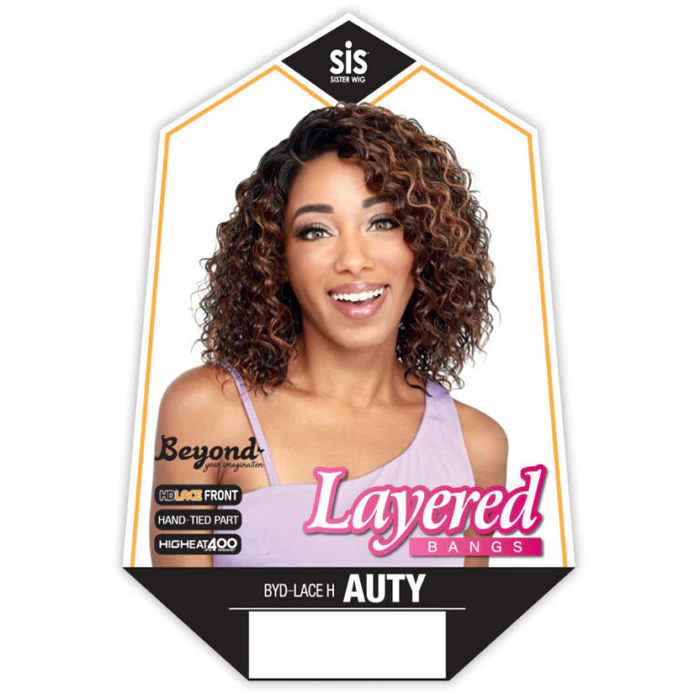 Zury Sis Beyond HD Lace Front Wig - AUTY - Layered Bangs - Image 3