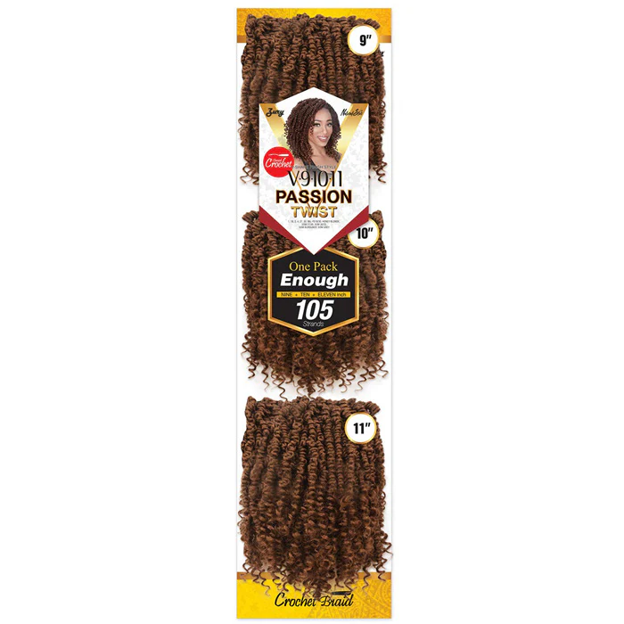 Zury Sis Crochet Braids One Pack 105 Strands Enough - V91011 PASSION TWIST - Image 3