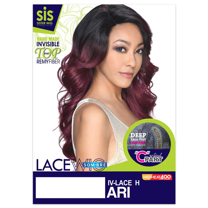 Zury Sis Invisible Top C-Part Lace Part Wig - IV LACE H ARI - Image 3