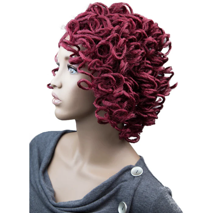 Zury Sis Synthetic Lace Front Wig Curly Faux Loc Lace - BELLA - Image 6