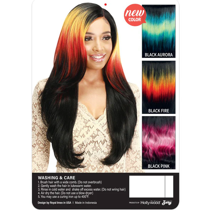 Zury Sis Layer Beam Colors 5" Deep HD Lace Front Wig - LF-PALI - Image 4