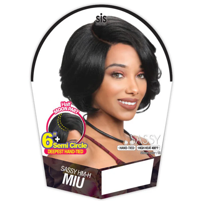Zury Sis Sassy Lively Spirit Half Moon Part Wig - SASSY HM-H MIU - Image 4